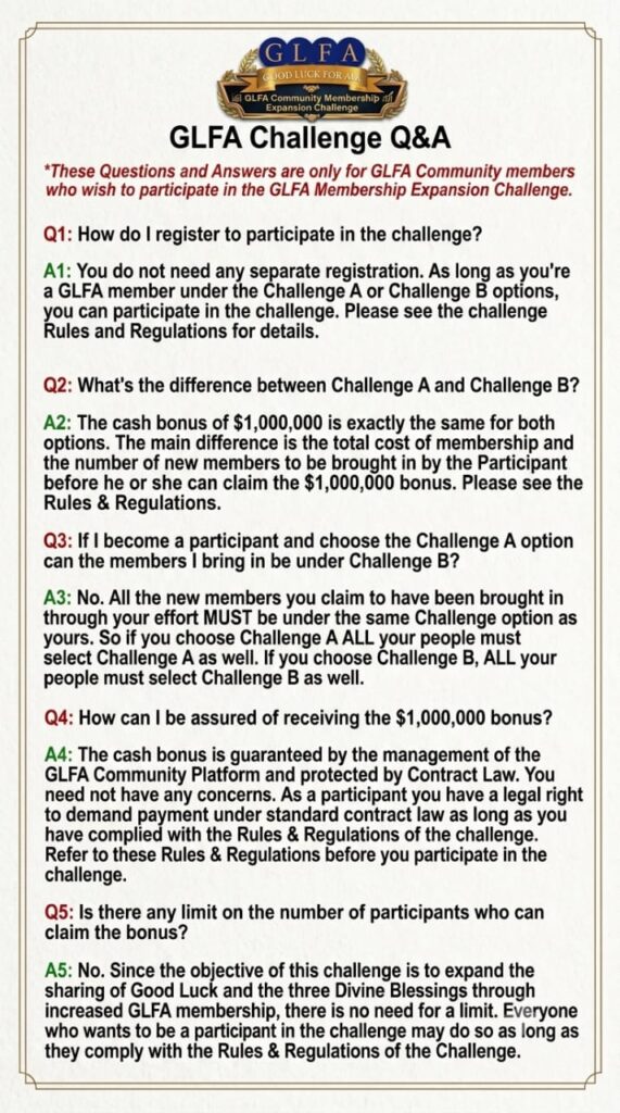 Challenge Q&A